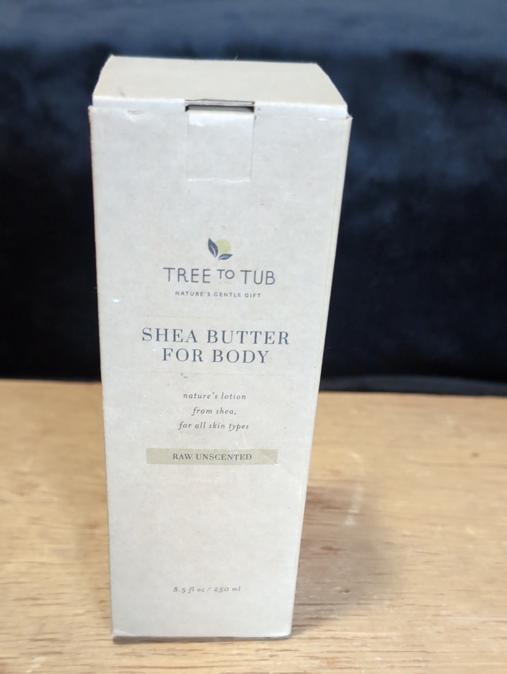 Shea Butter Body Moisturizer — Raw Unscented (Cream)